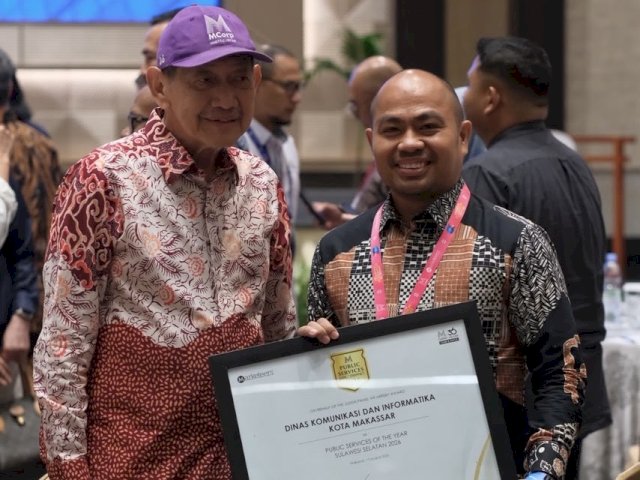 Lontara+ Antarkan Diskominfo Makassar Raih Public Service of the Year Sulsel 2026