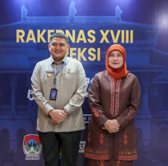 Munafri-Aliyah Kompak Hadiri Penutupan Rakernas APEKSI XVIII, Perkuat Sinergi Pusat dan Daerah