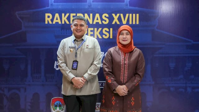 Munafri-Aliyah Kompak Hadiri Penutupan Rakernas APEKSI XVIII, Perkuat Sinergi Pusat dan Daerah