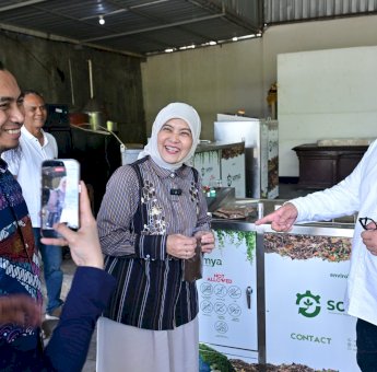Aliyah Mustika Ilham Tinjau Pengelolaan Sampah Modern, Perkuat Komitmen Makassar Jadi Kota Bersih