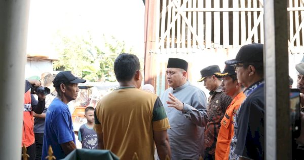 Wali Kota Munafri Tinjau Lokasi Kebakaran di Tallo, Pastikan Kebutuhan Warga Terpenuhi