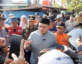 Pasca Kebakaran Besar di Tallo, Munafri Imbau Warga Makassar Tingkatkan Kewaspadaan Hadapi Musim Kemarau