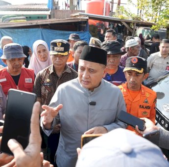 Pasca Kebakaran Besar di Tallo, Munafri Imbau Warga Makassar Tingkatkan Kewaspadaan Hadapi Musim Kemarau