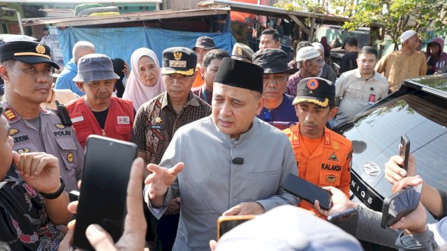 Pasca Kebakaran Besar di Tallo, Munafri Imbau Warga Makassar Tingkatkan Kewaspadaan Hadapi Musim Kemarau
