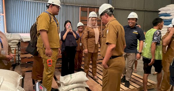 DKP Makassar Pastikan Kualitas dan Kuantitas Bantuan Pangan Terjaga