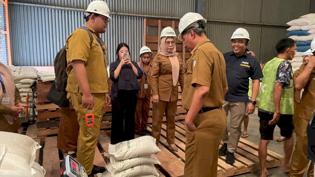 DKP Makassar Pastikan Kualitas dan Kuantitas Bantuan Pangan Terjaga