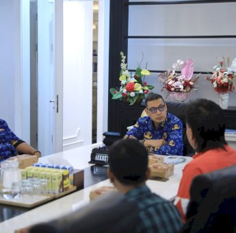 Sekda Zulkifly Terima Audiensi Panitia Makassar Bike Race 2026: Harap Jadi Wadah Pembinaan Atlet Sepeda
