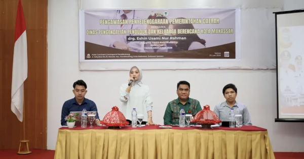 P3D Legislator Eshin Usami Nur Rahman, Irwan Bangsawan Paparkan Strategi DPPKB Makassar Perkuat Ketahanan Keluarga