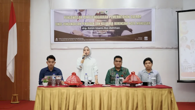P3D Legislator Eshin Usami Nur Rahman, Irwan Bangsawan Paparkan Strategi DPPKB Makassar Perkuat Ketahanan Keluarga