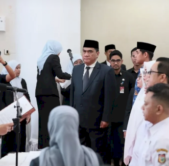 Usai Pelantikan Kepala Puskesmas, DPPKB Makassar Tekankan Kolaborasi Cegah Stunting