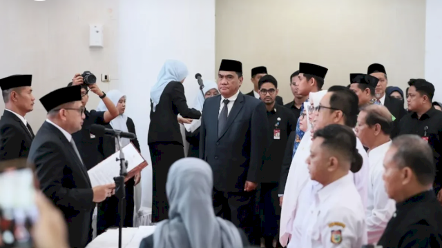Usai Pelantikan Kepala Puskesmas, DPPKB Makassar Tekankan Kolaborasi Cegah Stunting
