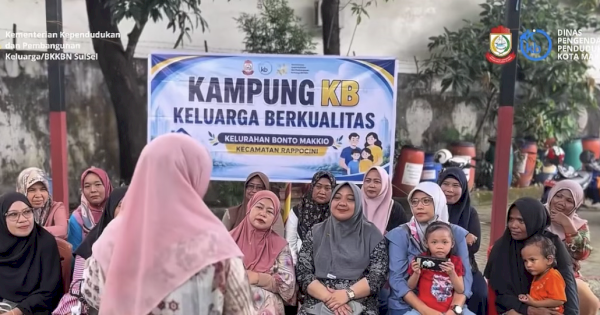DPPKB Makassar Perkuat Gizi Keluarga Lewat Program DASHAT di Kampung KB Bonto Makkio