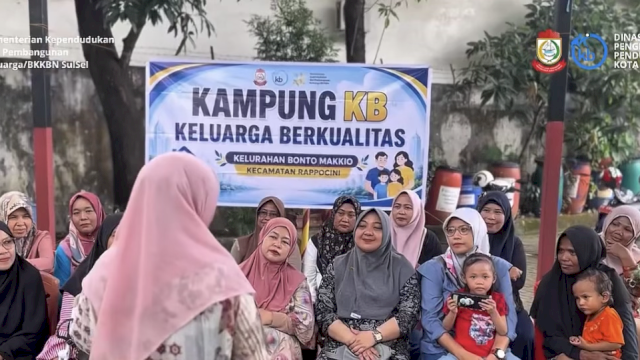 DPPKB Makassar Perkuat Gizi Keluarga Lewat Program DASHAT di Kampung KB Bonto Makkio