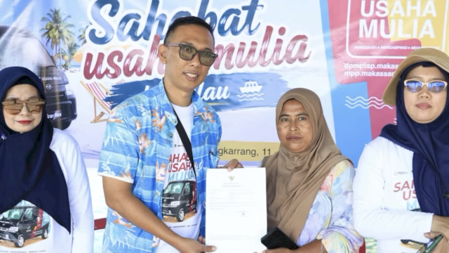 Sahabat Usaha Mulia Hadir di Sangkarrang, DPMPTSP Makassar Dekatkan Layanan Perizinan ke Masyarakat Pulau