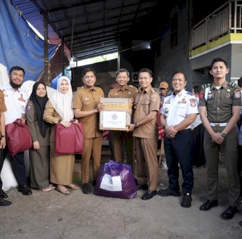 IKAPTK Makassar Salurkan Perlengkapan Shalat Hingga Seragam Sekolah ke Korban Kebakaran Tallo