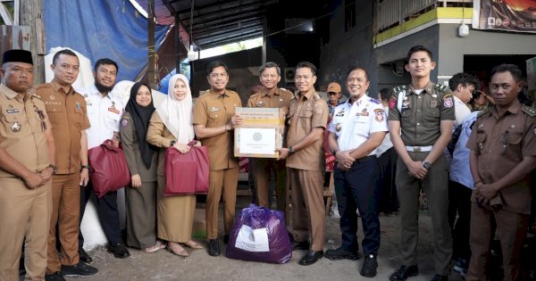 IKAPTK Makassar Salurkan Perlengkapan Shalat Hingga Seragam Sekolah ke Korban Kebakaran Tallo