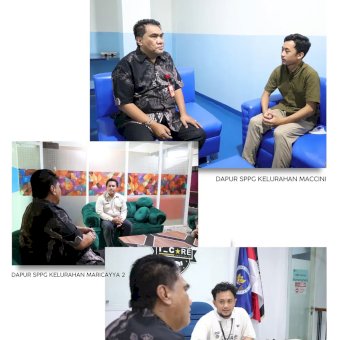 Kadis DPPKB Makassar Tiga Tinjau Dapur SPPG, Pastikan Program Tepat Sasaran