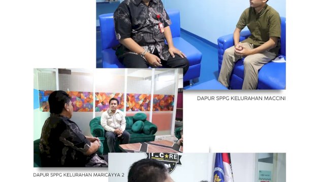 Kadis DPPKB Makassar Tiga Tinjau Dapur SPPG, Pastikan Program Tepat Sasaran