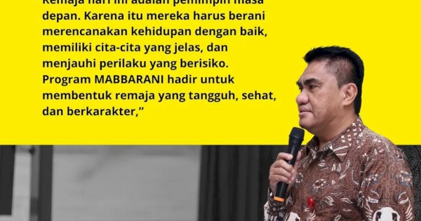 MABBARANI Jadi Ruang Edukasi Remaja Siapkan Masa Depan