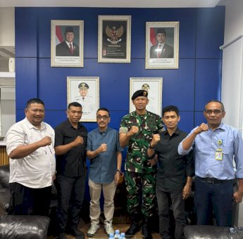 PDAM Makassar dan Yonkav-10 Mendagiri Perkuat Sinergi Tingkatkan Layanan Air Bersih