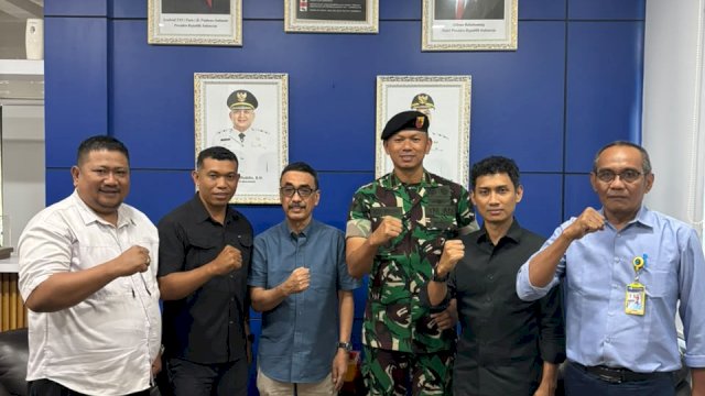 PDAM Makassar dan Yonkav-10 Mendagiri Perkuat Sinergi Tingkatkan Layanan Air Bersih