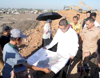 Munafri-Melinda Kunjungi TPA Tamangapa Cek Progress Transformasi Menuju Sanitary Landfill