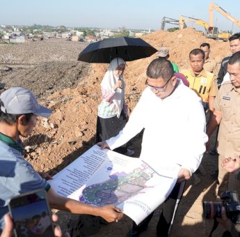 Munafri-Melinda Kunjungi TPA Tamangapa Cek Progress Transformasi Menuju Sanitary Landfill