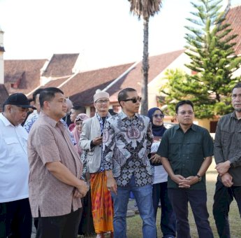 Wali Kota Munafri Dampingi Menteri Kebudayaan Tinjau Benteng Rotterdam, Revitalisasi Segera Dikaji