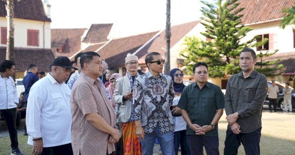 Wali Kota Munafri Dampingi Menteri Kebudayaan Tinjau Benteng Rotterdam, Revitalisasi Segera Dikaji