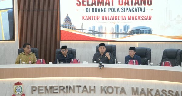 Makassar Jadi Percontohan Nasional Perlinsos Digital, 138 Ribu KK Telah Terdata