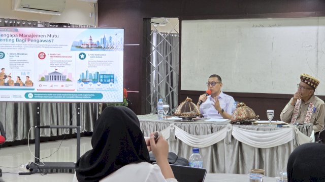 Sekda Makassar Jadi Narasumber PKP Kemendagri: Urai Manajemen Mutu Birokrasi