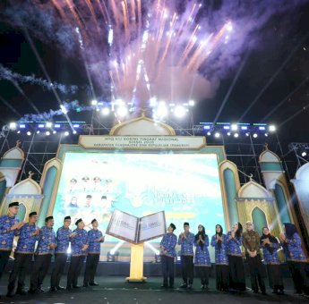 Wali Kota Makassar Dampingi Menteri Agama Tutup MTQ VIII KORPRI Nasional di Pangkep