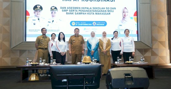 DLH-Disdik Makassar Perkuat Pengelolaan Sampah Berbasis Sekolah