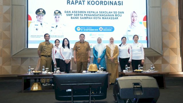 DLH-Disdik Makassar Perkuat Pengelolaan Sampah Berbasis Sekolah