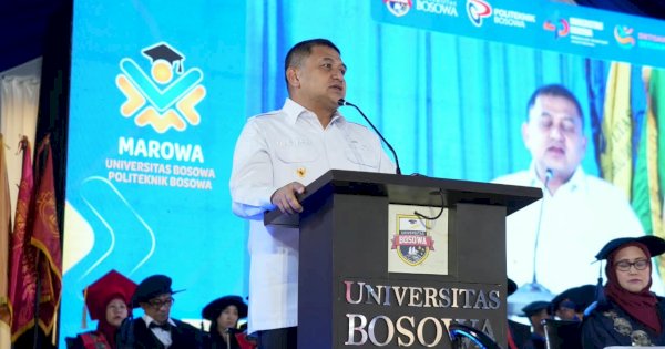 Munafri Dorong Mahasiswa Baru UNIBOS  Jadi Kontrol Sosial Pembangunan Kota Makassar
