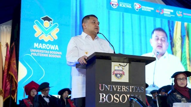 Munafri Dorong Mahasiswa Baru UNIBOS Jadi Kontrol Sosial Pembangunan Kota Makassar