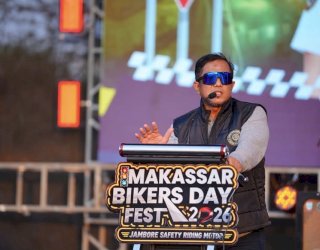Makassar Bikers Day Fest 2026, Dishub Tingkatkan Kesadaran Keselamatan Berkendara