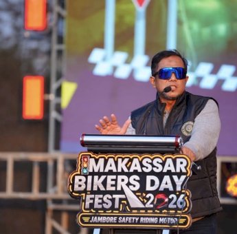 Makassar Bikers Day Fest 2026, Dishub Tingkatkan Kesadaran Keselamatan Berkendara