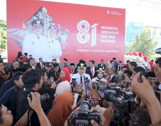 HUT RI ke-81, Wali Kota Munafri Luncurkan Program &lsquo;Merdeka dalam Genggaman&rsquo;