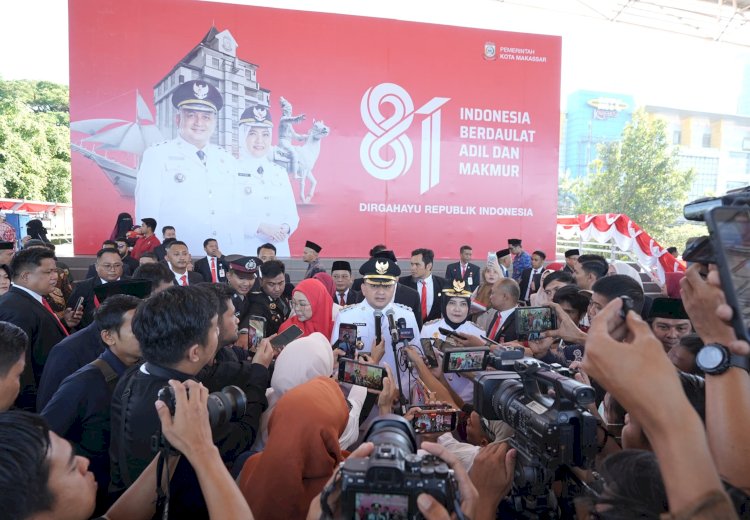 HUT RI ke-81, Wali Kota Munafri Luncurkan Program &lsquo;Merdeka dalam Genggaman&rsquo;
