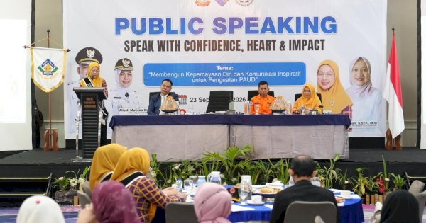 Pokja Bunda PAUD Makassar Gelar Public Speaking, Perkuat Kompetensi Komunikasi