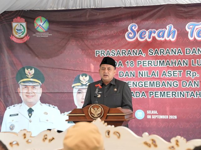 Pemkot Makassar Amankan 18 PSU Perumahan, Nilainya Capai Rp578,68 Miliar