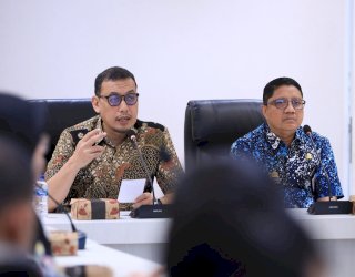 Pimpin Rakor Perlinsos, Sekda Makassar Minta Camat Percepat Pendataan
