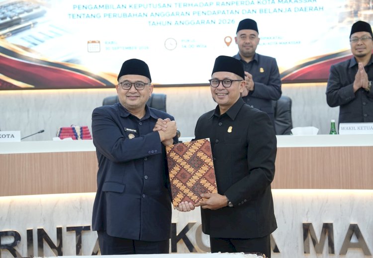 Sah! APBD-P 2026 Makassar Rp5,2 Triliun