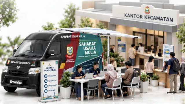 DPMPTSP Makassar Buka Layanan Sahabat Usaha Mulia di Tiga Kecamatan