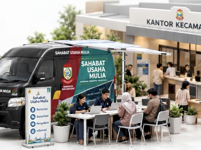 DPMPTSP Makassar Buka Layanan Sahabat Usaha Mulia di Tiga Kecamatan