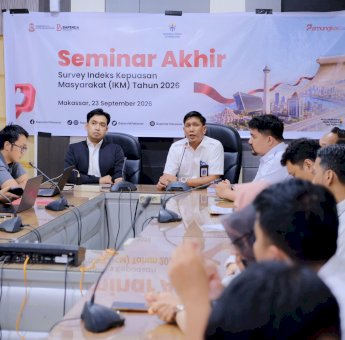 Bapenda Makassar Catat IKM 87,75 dengan Kategori Pelayanan Baik