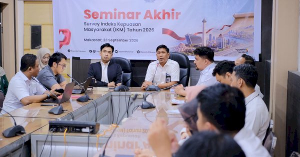 Bapenda Makassar Catat IKM 87,75 dengan Kategori Pelayanan Baik