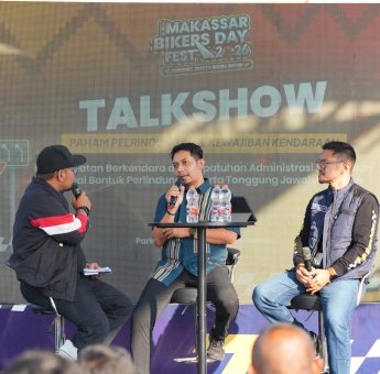 Bapenda Makassar Perluas Edukasi Perpajakan Lewat Makassar Bikers Day Fest 2026