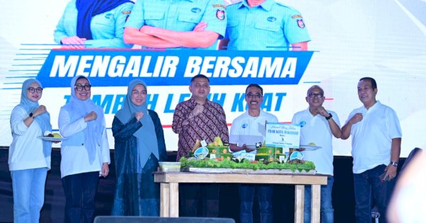 Gathering HUT ke-102, Munafri Minta Pegawai PDAM Makassar Perkuat Profesionalitas